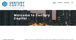 Desktop Screenshot of centurycapital.com